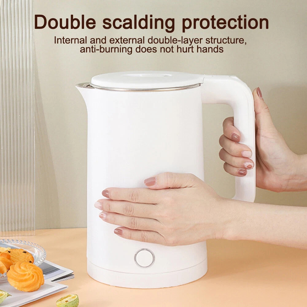 2L Electric Kettle 1500W Stainless Steel Cordless Jug Overheat Protection UK - Image 10