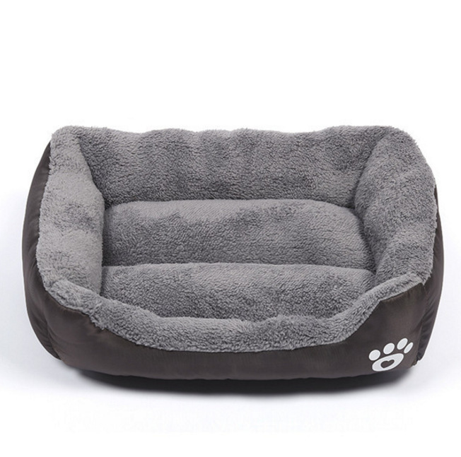 Dog Kennel Four Seasons Universal Footprint Cotton Wool Pet Kennel Candy Color Square Kennel Mats Universal Cross-Border Supply For Large, Medium And Small Dogs - Image 7