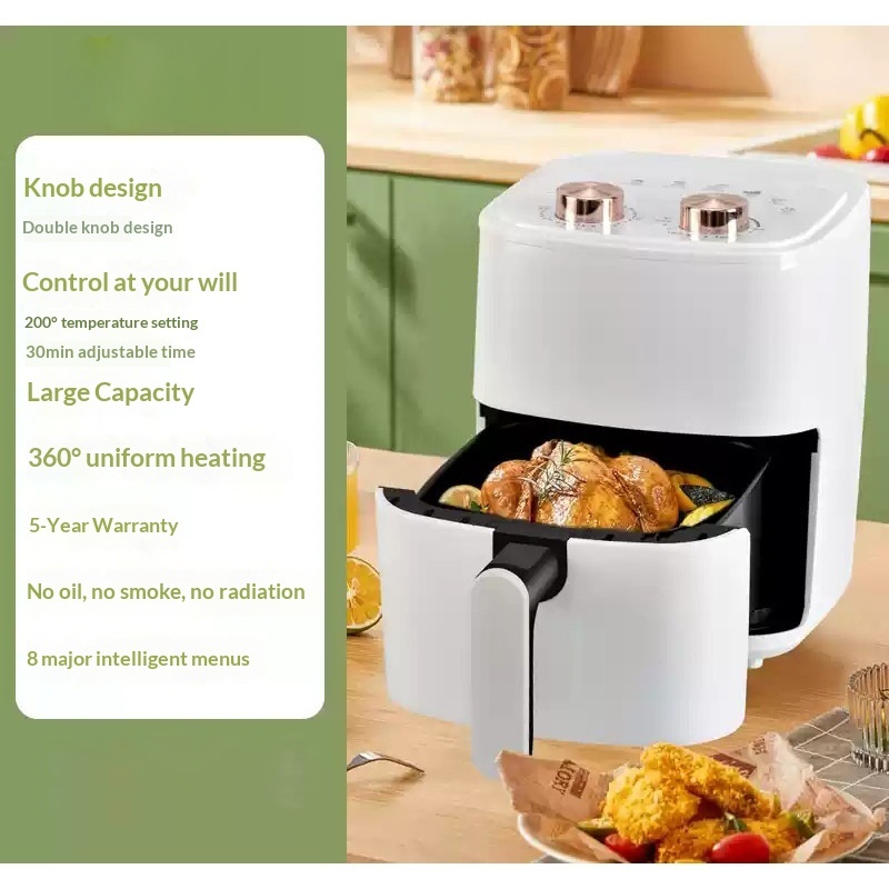 Air Fryer Smart Home Appliance 4L Large-capacity Oven - Image 5